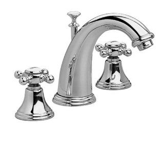 Jado 853/938/167 Classic Widespread Lavatory Faucet, Cross Handles, Diamond   Touch On Bathroom Sink Faucets  