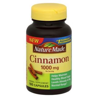 Nature Made Cinnamon Softgels   100 Count