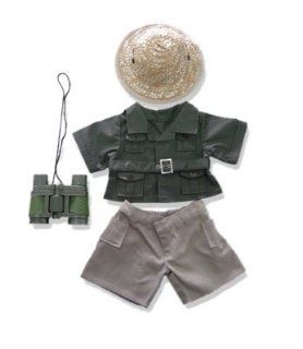 Safari Outfit #598618 fits 12" Pink Moose animals and most Webkinz, Shining Star and 10" 12" Stuffed Animals Toys & Games