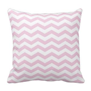 Pink Chevron Design Pillow