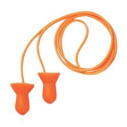 Quiet Reusable Orange Foam Earplugs