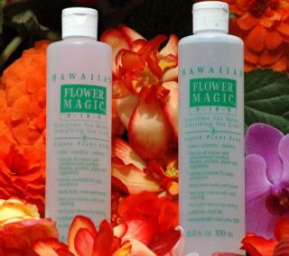 Robertas 2 Piece Hawaiian Flower Magic Liquid Plant Food —