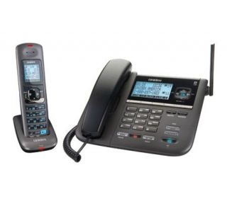 Uniden DECT 6.0 2 Line Corded/Cordless Phone/Answering System —