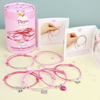 friendship charm bracelet kit by lisa angel