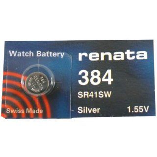 Renata 384 Silver Oxide Watch Battery Sr41sw Watches