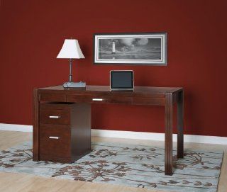 kathy ireland Home by Martin CN384 Carlton Office Collection Laptop/Writing Desk   Maple Desk