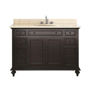 Avanity Merlot 48 Bathroom Vanity Set