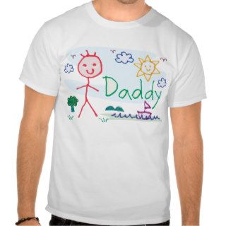 My Family Doodle Daddy T Shirt
