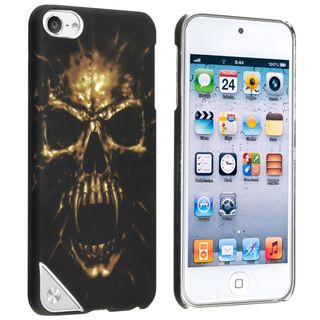 BasAcc Black Skull Case for Apple iPod Touch 5th Generation BasAcc Cases