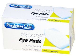Physicianscare Emergency First Aid Eye Patch, Box of 4, 2" x 3" Health & Personal Care