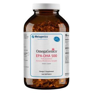 OMEGAGENICSTM EPA DHA 500 ENTERIC 240GELS Health & Personal Care