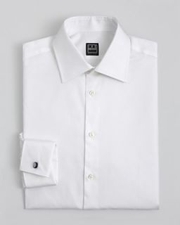 Ike Behar Solid Twill Dress Shirt   Classic Fit's