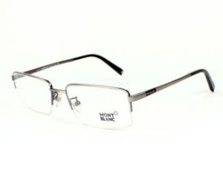 Montblanc Eyeglasses MB388 012 Size55 Dark Ruthenium/Black 388 Clothing