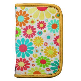 A Bunch of Colorful Daisies Folio Planner