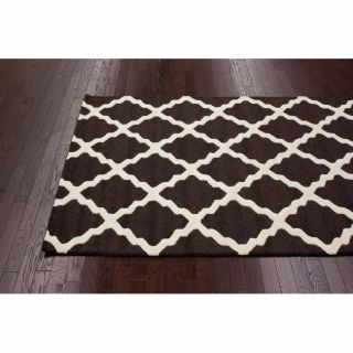 Nuloom Hand hooked Alexa Moroccan Trellis Wool Rug (6 X 9)