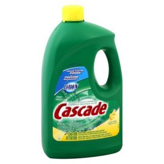 Cascade Gel Lemon Scent Dishwasher Detergent 155 oz