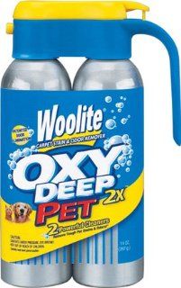 Woolite OXY Deep 2X Pet Stain & Odor Carpet Cleaner 14 oz (397 g) Health & Personal Care