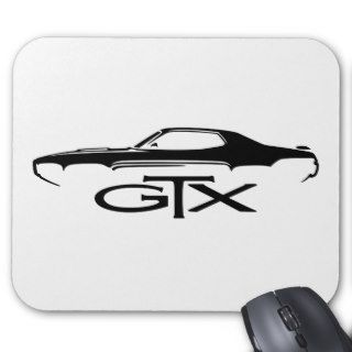 1971 Plymouth GTX Muscle Car Design Mouse Pads