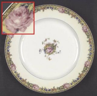 Haviland Gloria Dinner Plate, Fine China Dinnerware   H&Co, Schleiger 694,Floral