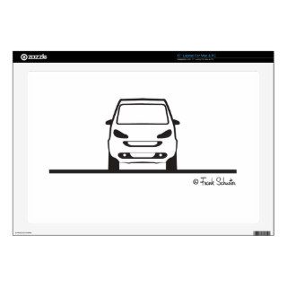 Smart Fortwo Front Laptop Decals