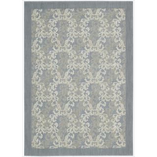 Barclay Butera Hinsdale Skyblue Area Rug (53 X 75) By Nourison