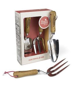 fork and trowel gift box   stainless steal by kiki's gifts and homeware