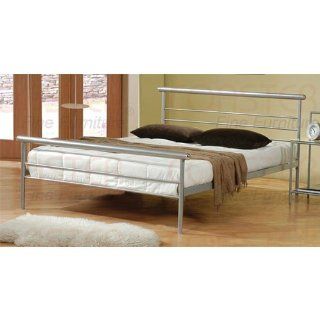 Coaster Coaster Stoney Creek Queen Iron Bed in Silver Metal Finish Home & Kitchen
