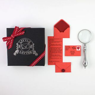 paper first anniversary, personalised mini letter by little letter