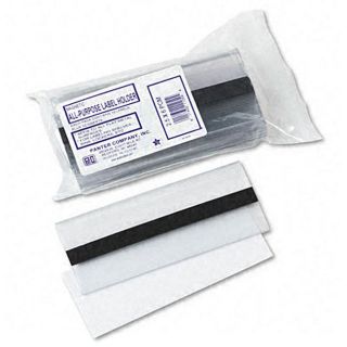 Clear Magnetic Plastic Label Holders (pack Of 10)