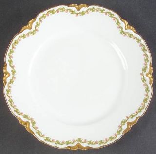 Haviland Clover Leaf Luncheon Plate, Fine China Dinnerware   H&Co,Schleiger 98,G