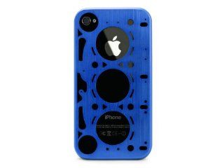 ID America IDC402 BLU ID America Gasket iPhone 4S Case   1 Pack   Retail Packaging   Blue Cell Phones & Accessories