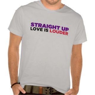 Straight Up Love is Louder Tee