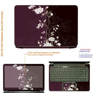 Matte Decal Skin Sticker for HP ENVY 4 ULtrabook Series with 14" screen (NOTES MUST view IDENTIFY image for correct model) case cover Mat_Envy4ultrabook 396 Computers & Accessories