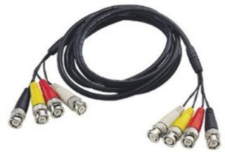 SPT 15 AVC404S 1.5 Feet General Purpose 4 Channel BNC Cable (Black)  Computer Ethernet Cables  Camera & Photo