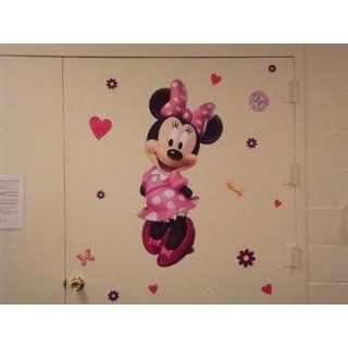 Roommates Rmk1509Gm Minnie Mouse Peel And Stick Giant Wall Decal