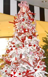 9' Custom Tree Kit (Candy Cane)   Christmas Ball Ornaments