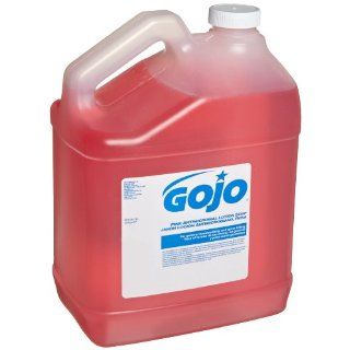 GOJO 1847 04 Pink Antimicrobial Lotion Soap, 1 Gallon (Case of 4)