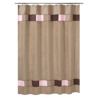 Sweet Jojo Designs Soho Shower Curtain    Pink/B