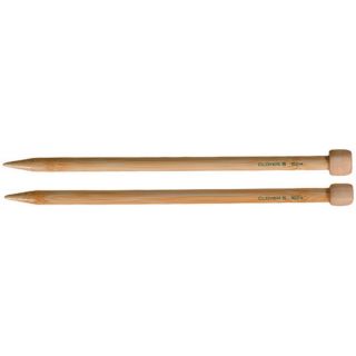 Clover Bamboo Size 8 Single Point Light Weight Knitting Needles