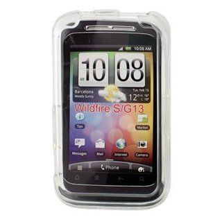 Icella FS HTPG76110 TCL Transparent Clear Snap On Cover for HTC Wildfire S PG76110 Cell Phones & Accessories