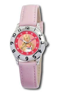 Disney Kids' D054S401 High School Musical Sharpay Pink Leather Strap Watch Watches