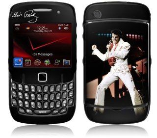 MusicSkins, MS ELVS20044, Elvis Presley   Aloha, BlackBerry Curve (8520/8530), Skin Cell Phones & Accessories