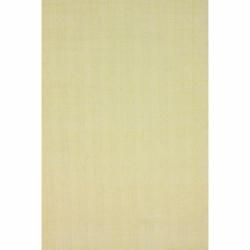 Nuloom Handmade Flatweave Herringbone Chevron Yellow Cotton Rug (5 X 8)