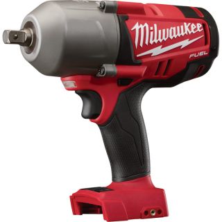 Milwaukee M18 FUEL 1/2in. High Torque Impact Wrench with Pin Detent — Tool Only, Model# 2762-20  Impact Wrenches