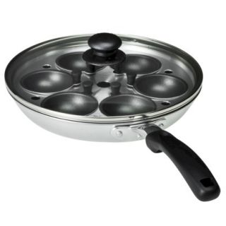 CHEFS Nonstick 4 Egg and 6 Egg Poachers, 6 Cup
