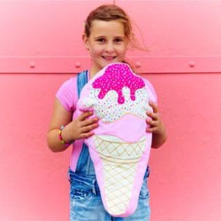 ice cream cushion by house of carvings and gifts