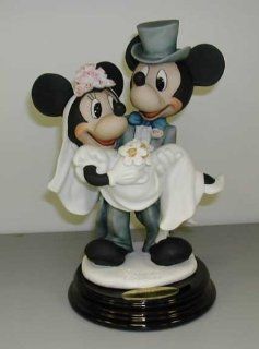 Shop Giuseppe Armani Mickey and Minnie As Bride and Groom Figurine at the  Home Dcor Store. Find the latest styles with the lowest prices from Giuseppe Armani