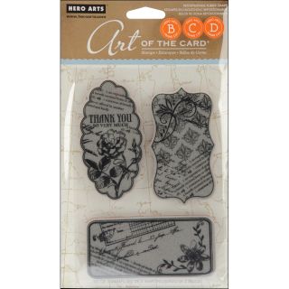Hero Arts Cling Stamps le Journal