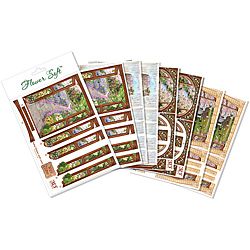 Everyday Scenic Spring Windows Flower Soft Card Toppers