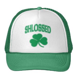 Shlossed Irish Shamrock Mesh Hats